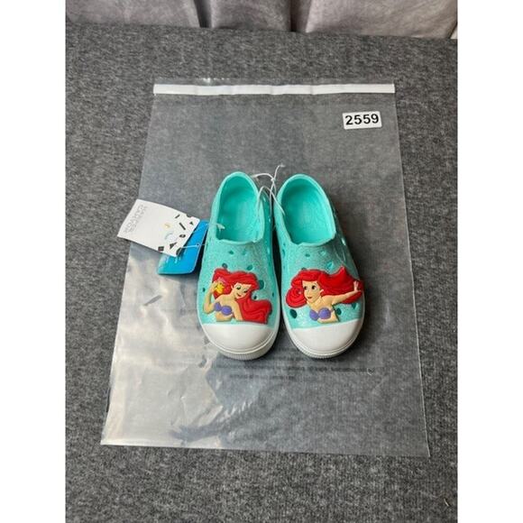 Harper Canyon x Disney Toddler Kids Ariel Water Shoes SZ 6 - Picture 7 of 7